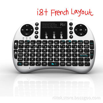 New Rii 2.4GHz Wireless Mini PC Keyboard Touchpad Rt-Mwk08+